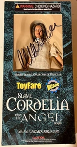 CHARISMA CARPENTER SIGNED SLAVE CORDELIA ACTION FIGURE JSA ANGEL TOYFARE BTVS - Picture 1 of 3