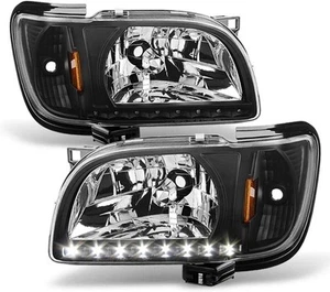 For 2001 2002 2003 2004 Toyota Tacoma Headlights w/LED Lights 2in1 Corner Signal - Picture 1 of 7