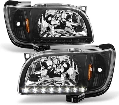 For 2001 2002 2003 2004 Toyota Tacoma Headlights w/LED Lights 2in1 Corner Signal - Image 1 of 4