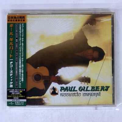 Paul Gilbert Acoustic Samurai JAPAN CD + OBI SEALED UICE-9009 NEW - Image 1 of 4
