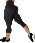 YOFIT Ruched Butt Lifting Yoga Capris Leggings for Women High Waist Yoga Pants G