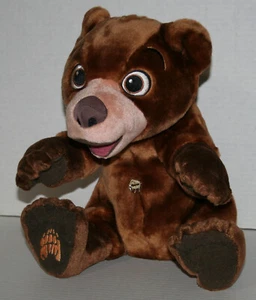 Disney Brother Bear Tumble And Laugh Koda Hasbro 12" Talking Plush Tested Works - Picture 1 of 4