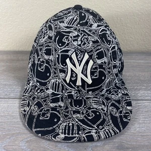 New York Yankees rare fitted hat 7 1/4 - Picture 1 of 6