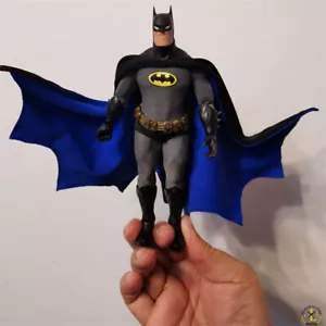 DC Animated Batman 1/12 Clothes Outfit Suit Figure Anime Accessory Model Gift - Picture 1 of 6