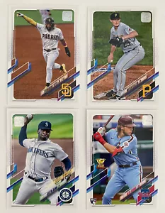 2021 Topps Baseball vervollständigen Sie Ihr Set Lot Abholung bis zu 5 Karten - Bild 1 von 1
