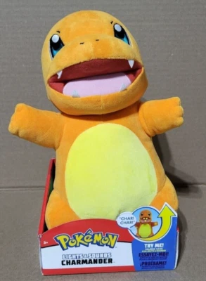 Pokémon Llama Acción Charmander AUTÉNTICO 10" Peluche Interactivo Luces y Sonidos  Foto 1 de 4