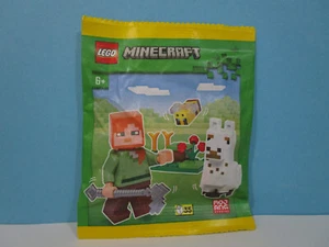 Lego ® Minifigura Minecraft - Bolsa de papel - Alex Baby Llama y abeja 662308 EMBALAJE ORIGINAL - Imagen 1 de 1