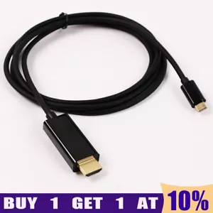 USB C Type C To HDMI Cable TV 4K Adapter HDTV For Samsung Mobile Phone Tablet - Picture 1 of 16