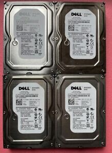 Lot of 4 - Dell Hard Drive 160GB 7.2K SATA 3.5 inch 3Gbps  HDD - FM569