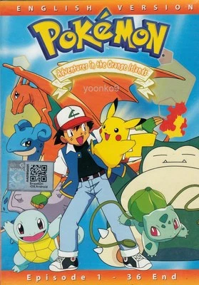 English Dub Pokemon Season 2 : Adventures In the Orange Island 1-36End DVD Anime - Image 1 of 3
