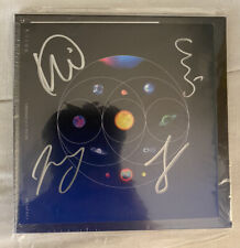 COLDPLAY SIGNED MUSIC OF THE SPHERES ART CARD New