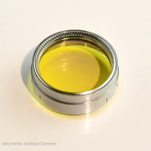 Yellow 27mm Push On Filter - Picture 1 of 4