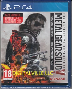 Metal Gear Solid V Definitive Experience PS4 MGS V brandneu werkseitig versiegelt - Bild 1 von 2