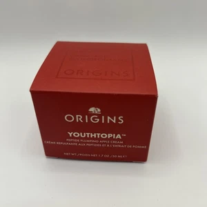 Origins Youthtopia Peptide Plumping Apple Cream - Tamaño completo 1,7 OZ / 50 ml ¡NUEVO! - Imagen 1 de 3