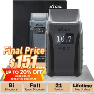 XTOOL A30M Bluetooth Auto VIN Full System Diagnostic Auto Scanner Bi-directional - Picture 1 of 14