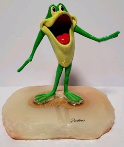Figurina 1999 WARNER BROS Michigan J Frog Ron Lee Looney Tunes firmata 246/2500 - Foto 1 di 6