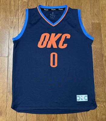 Oklahoma City Thunder Russell Westbrook #0 Jersey Youth Size XL (18-20) - Image 1 of 4