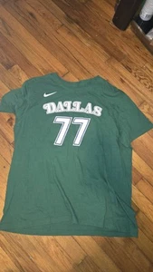 Luka Doncic Dallas Mavericks Nike Hardwood Classics Name & Nummer T-Shirt NBA 77 - Bild 1 von 3