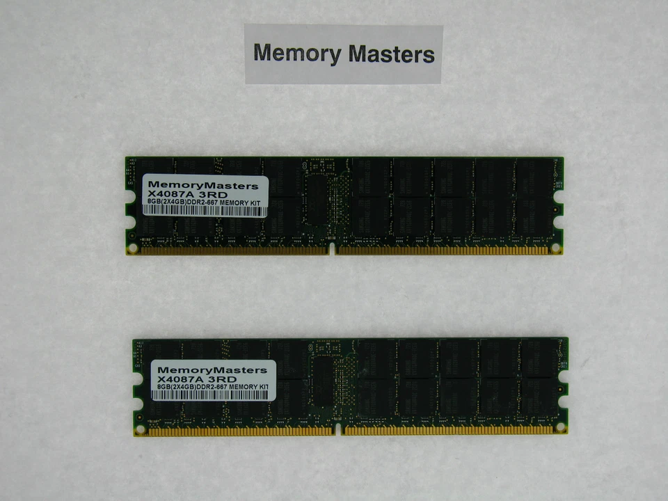 X4087A 8 Go (2X4 Go) Mémoire Sun Fire X2200 M2 T5220 - Photo 1/1