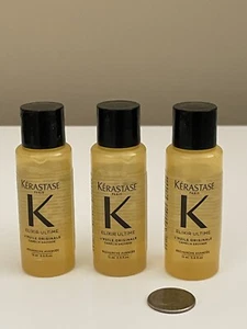 3 X KERASTASE Elixir Ultime L’Huile Originale Hair Oil 15 ml/0.5 fl oz EACH - Picture 1 of 1