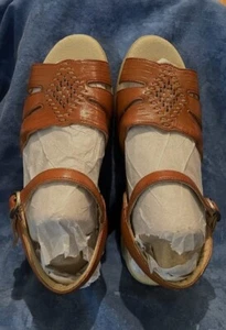 SAS Women's Antique Tan Huarache Leather Sandals Tripad Comfort -7N New w/o BOX - Bild 1 von 8