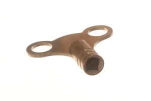 Llave de radiador de fácil agarre tipo reloj de latón herramienta de liberación de aire de purga - NUEVO Onestopdiy - Imagen 1 de 1