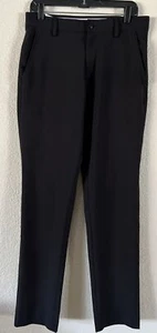 FootJoy FJ Chino Slacks Pants 33 X 33 measrd. Performance Stretch Black Men’s - Picture 1 of 10