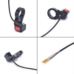 Electric Bicycle Accessory 3 Gears Switch Button Line For E-bike Motor ScootYZK