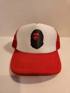 Vintage Bigfoot/Sasquatch Red And White Trucker Style Hat. Snap Back, Fits... - Picture 1 of 8