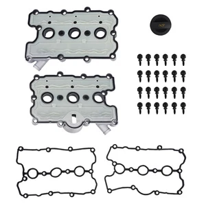 Cylinder Head Valve Cover for Audi A4 A5 A6 A7 A8 Quattro VW Touareg 3.0L DOHC - Picture 1 of 12