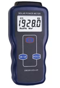 Solar Power Meter Sunlight Solar Radiation Tester Glass Light Intensity Detector - Picture 1 of 18