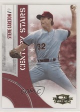 2008 Donruss Threads Century Stars Steve Carlton #CS-10 HOF