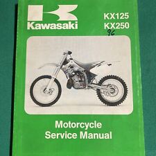 kawasaki KX125 KX250 service manual English 