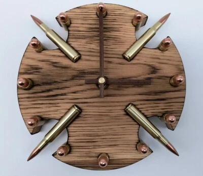 Wanduhr mit Patronen Hülsen DARK Destiny Fmj von Bound by ammo - Bild 1 von 4