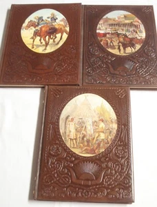 Three Time-Life The Old West Books The Chroniclers, The Townsmen, The Soldiers - Foto 1 di 2