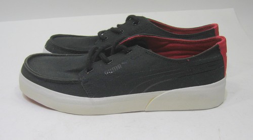 nuove scarpe Puma tela Lo Hawthorne Xelo scarpe da ginnastica nere rosse da uomo taglia 8 5