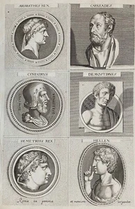 Numismatica Kynaigeiros Demetrio Demóstene Carneade Antica Grecia Roma 1690 - Foto 1 di 2