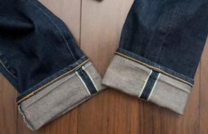 Edwin Jeans Selvedge Made in Japan Size 33x32 Dark Blue *52G0319p - Picture 1 of 9
