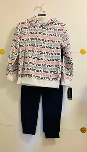 NEW NAUTICA KIDS 2 PIECE SET HOODIE/PANTS SIZE 6 - Picture 1 of 6