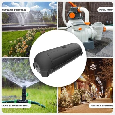 Heavy Duty Outdoor Extension Cord Safety Cover with IP44 Waterproof Rating - Image 1 of 4