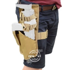Military Fan Outdoor MP7 Toy Gun CS Field Leggings Quick Pull Tactical Holster - Picture 1 of 9