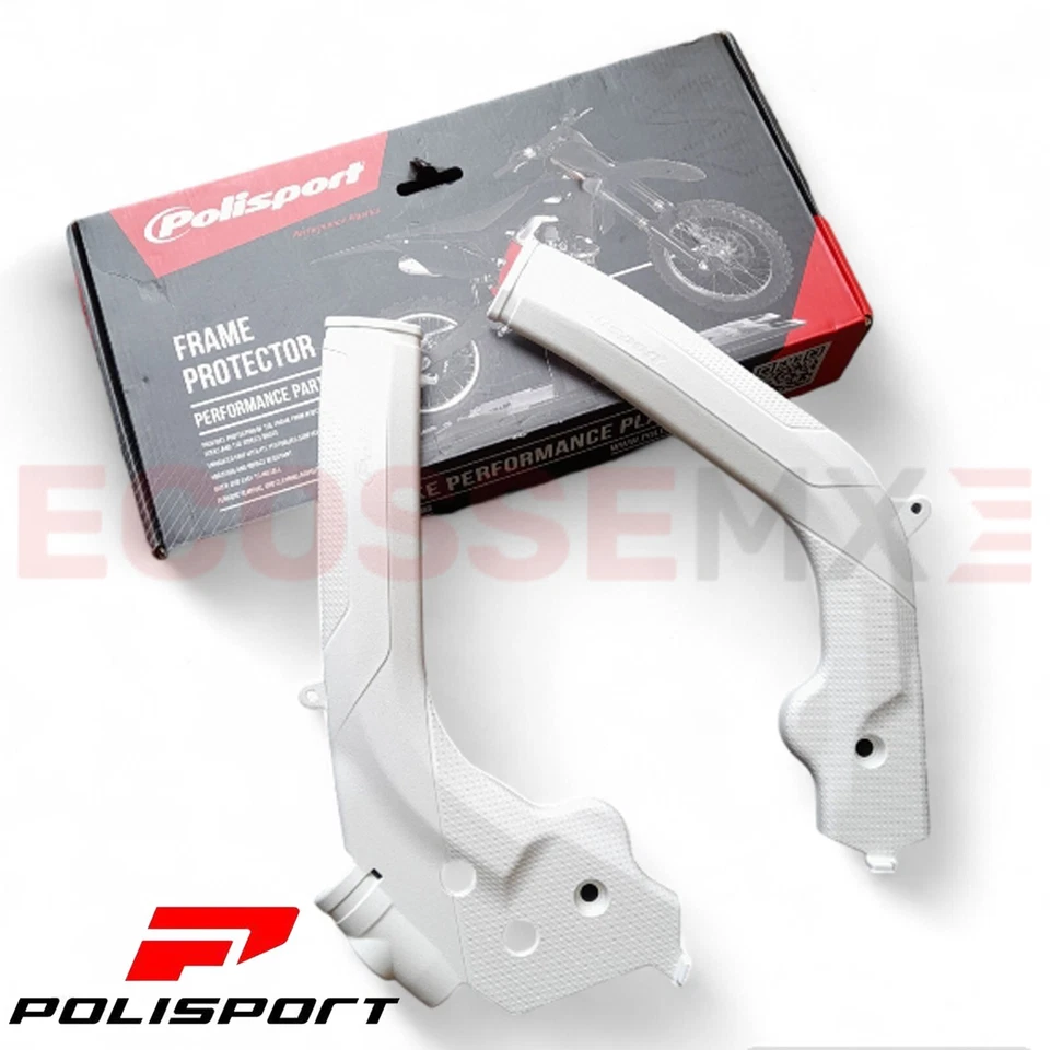4430011902 - Protección marco Polisport blanco Ktm/husqvarna