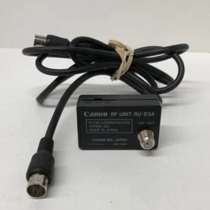 Canon Video Camera RF Unit RU-E3A E06 Model Video Camera TV Connection - Imagen 1 de 2