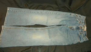 Pantalones de mezclilla para niños talla 8 ajustables cintura elásticos corte bota - Imagen 1 de 3