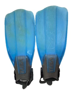 TUSA Liberator X Ten schwarz/blau Tauchen Schnorcheln offene Ferse Flossen Flossen - Bild 1 von 15