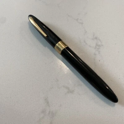 Pluma Estilográfica Sheaffer Valiant Life 1250 Punto Blanco De Colección Años 40 Reacondicionada Foto 1 de 4