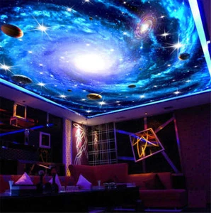 Agminate Dark Stars 3D Ceiling Mural Full Wall Photo Wallpaper Print Home Decor - Picture 1 of 8
