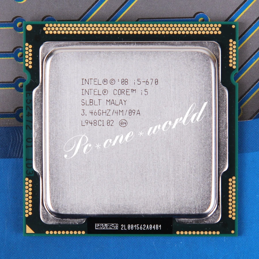 100% OK SLBLT Intel Core i5-670 3.46 GHz CPU Processor LGA 1156/Socket H - Image 1 of 1