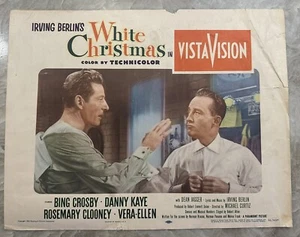 1954 White Christmas Lobby Card 11" X 14" Bing Crosby Danny Kaye - Picture 1 of 8