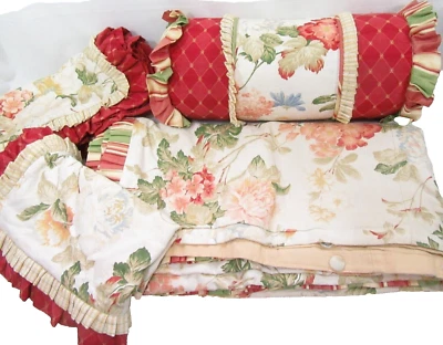 RICHLOOM Studio Moments Floral Custom Queen Duvet Cover Shams and Pillow Set - Image 1 of 4